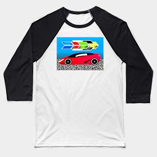 Concept Car  S - 200 - Red Baseball T-Shirt